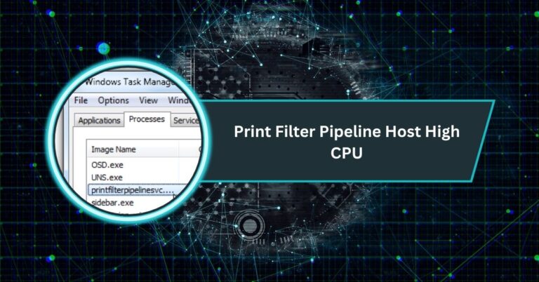 Print Filter Pipeline Host High CPU