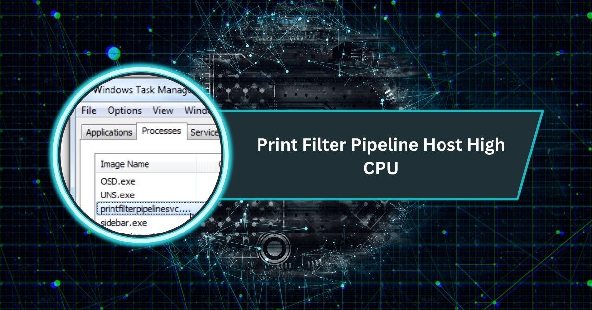 Print Filter Pipeline Host High CPU