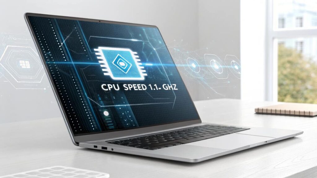 CPU Speed 1.1 GHz