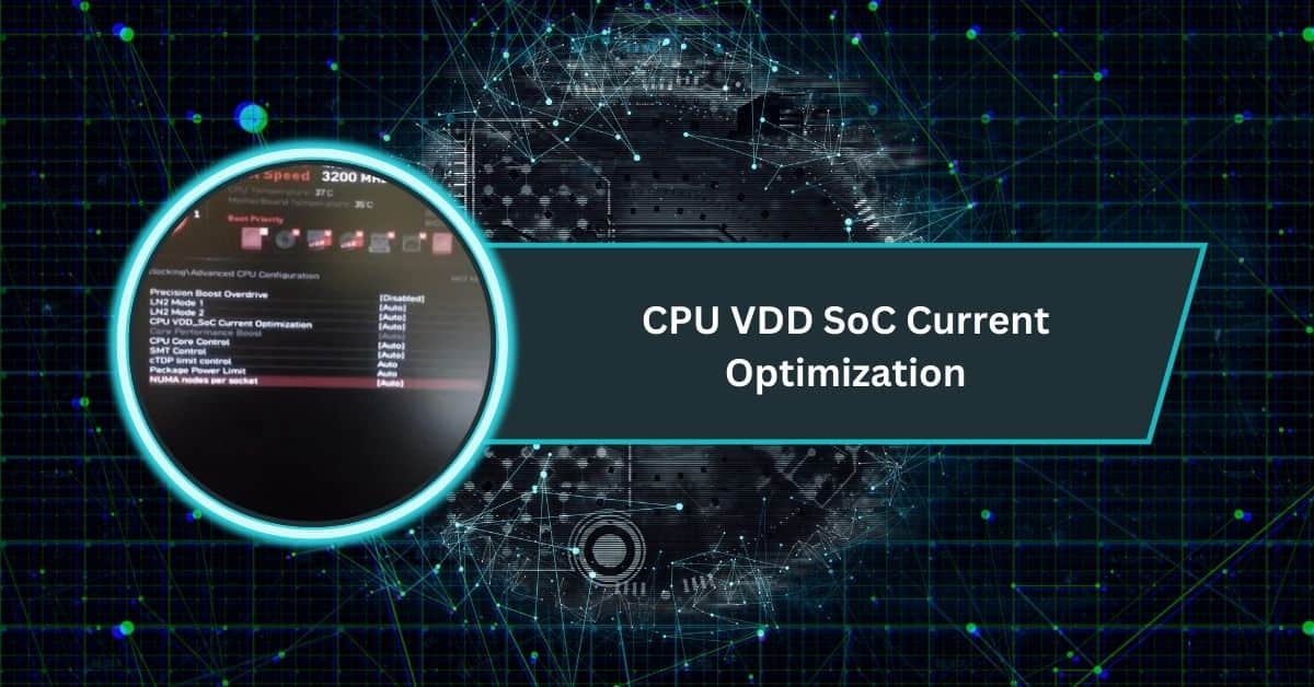 CPU VDD SoC Current Optimization