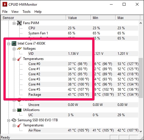 Ways to Check CPU Temperature